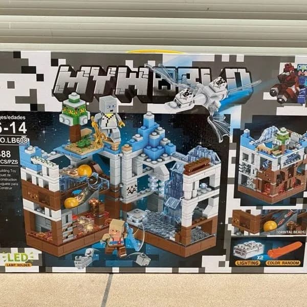 Klocki My World 488PCS Zestaw z Podświetleniem LED NO.LB608