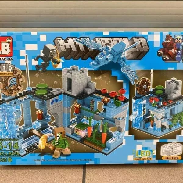 Klocki My World 332PCS LB636 z podświetleniem LED