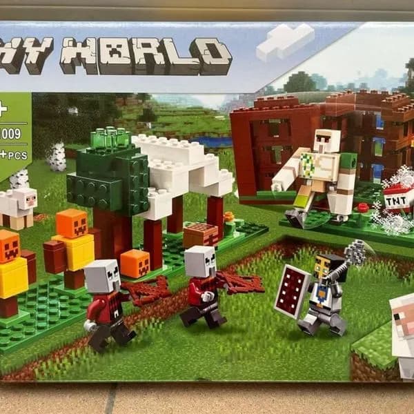 Klocki My World 303+PCS Zestaw Figurki i Golem NO.1009