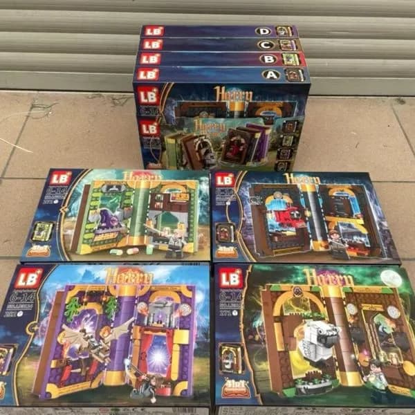 Klocki Harry Magic LB+ Zestaw Książki 4 szt.