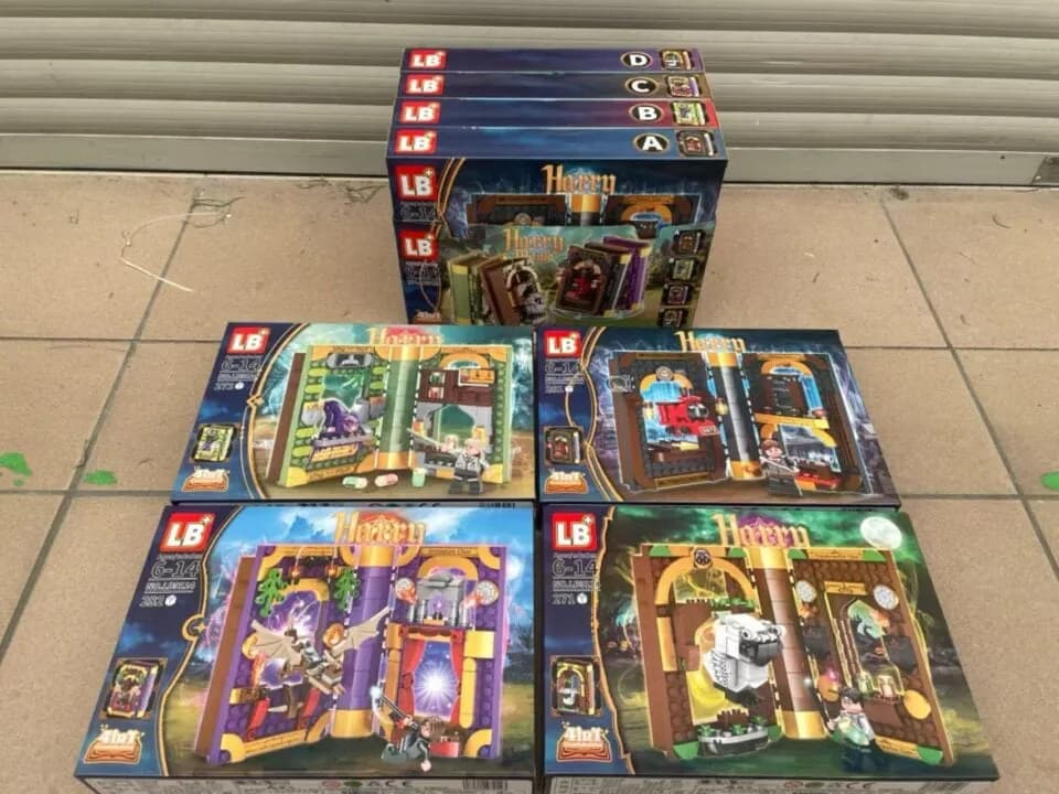 Klocki Harry Magic LB+ Zestaw Książki 4 szt.