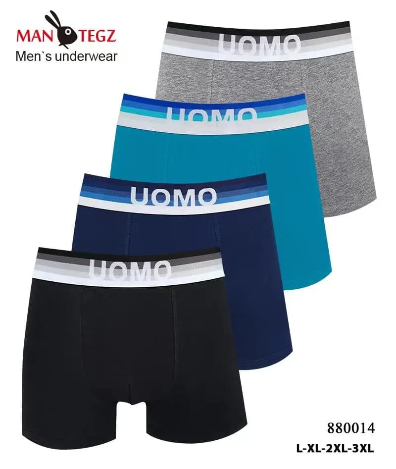 BOKSERKI MĘSKIE MAN TEGZ UOMO, mix kolorów, rozmiary L-3XL