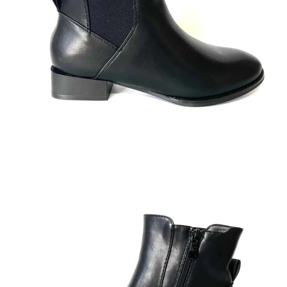 Botki damskie czarne H2257 BL, rozmiary 36-41, klasyczne sztyblety