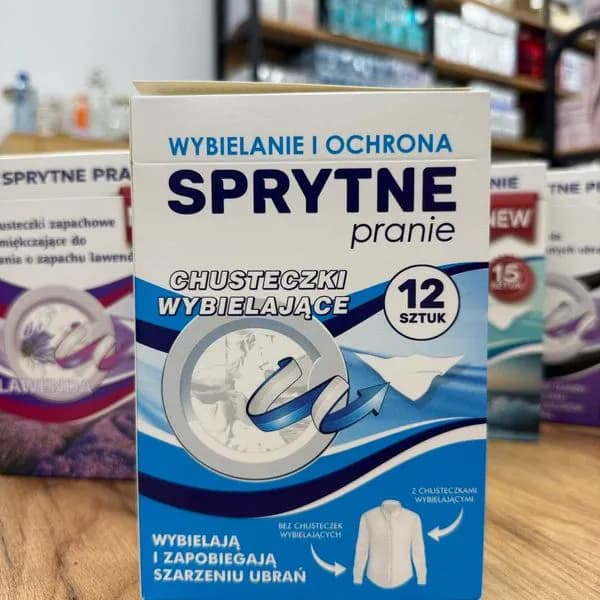 Sprytne Chusteczki Wybielające