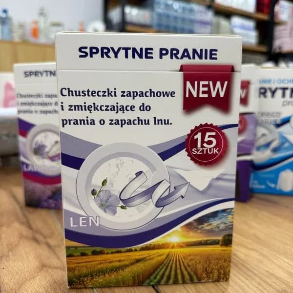 Sprytne Pranie Chusteczki Zapachowe