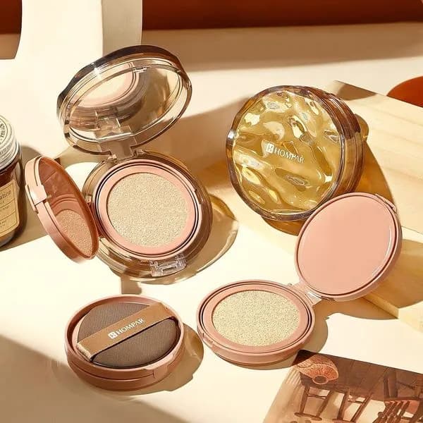 Air Cushion BB Cream HOMPAR - Podkład w poduszce z gąbeczką