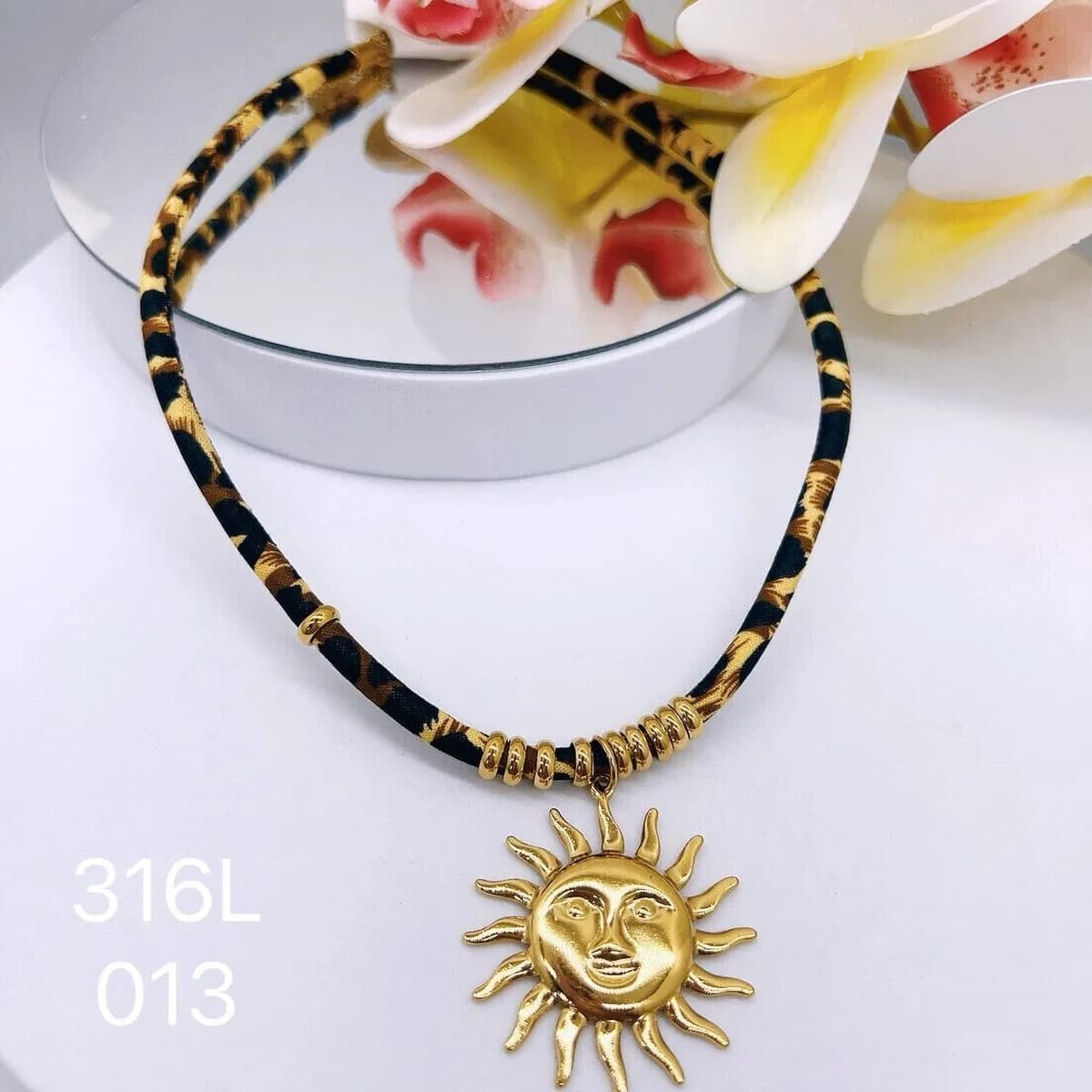 Choker Słonko Damskie