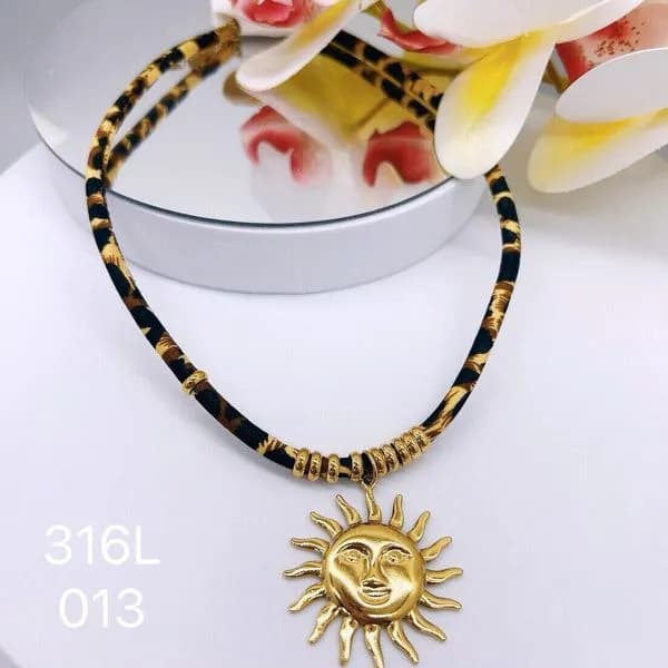 Choker Słonko Damskie