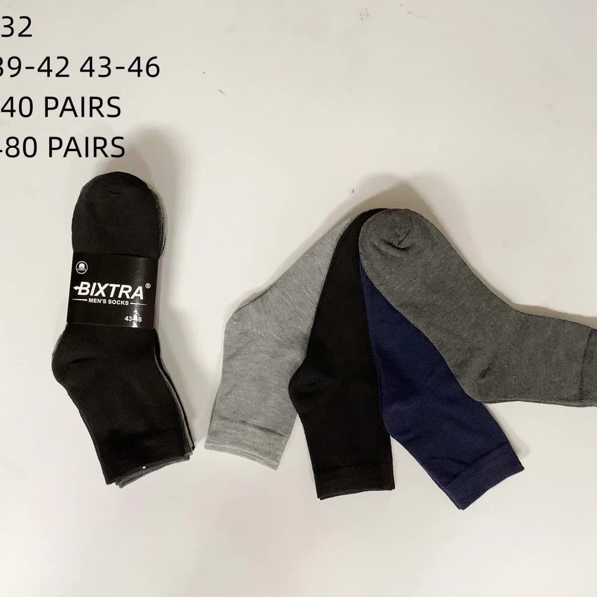 Skarpetki męskie B-XTRA mix kolorów rozmiar 39-46