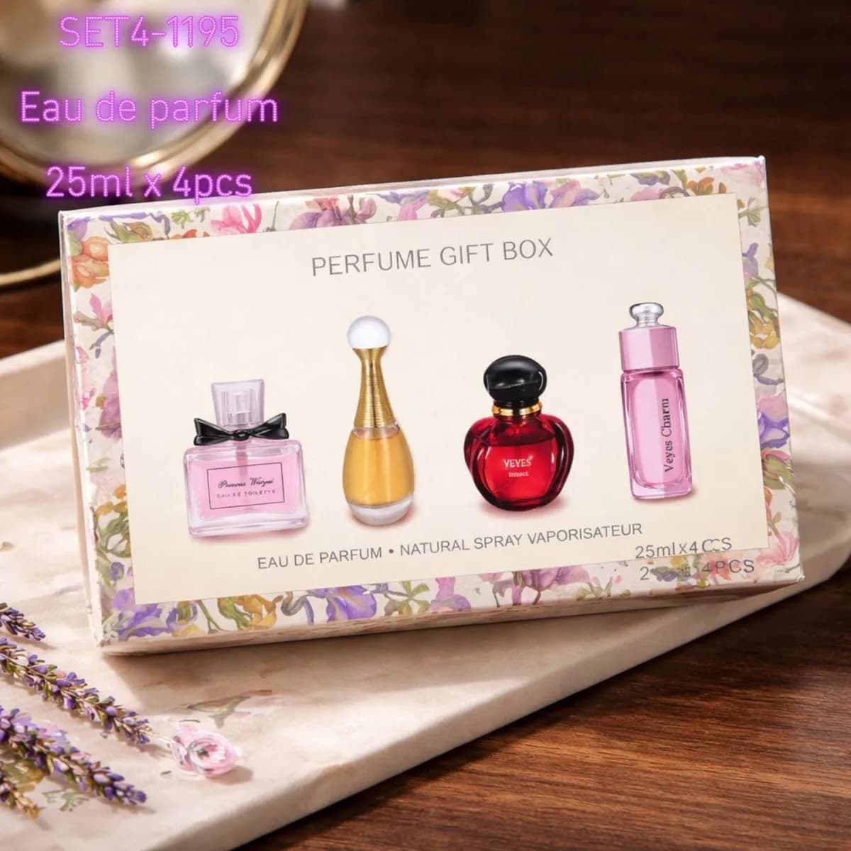 Zestaw Perfum Eau de Parfum 4x25ml Gift Box