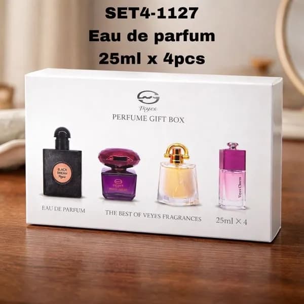 Zestaw Eau de Parfum Voyes 4x25ml SET4-1127