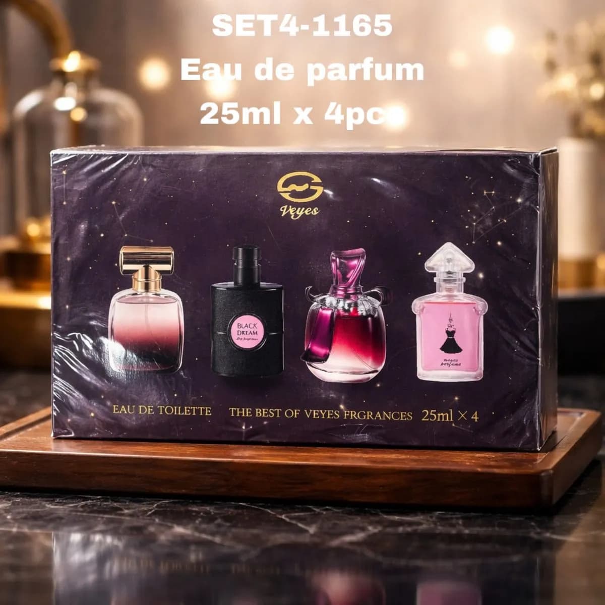 Zestaw Eau de Parfum Yves 25ml x 4 szt