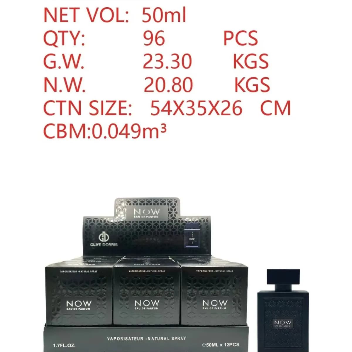 Perfumy NOW 50ml Spray Naturalny