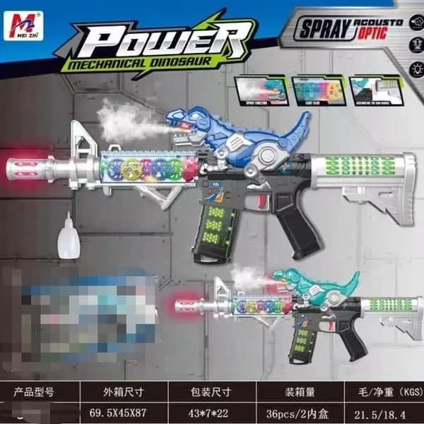 Zabawki Pistolety Power Mechanical