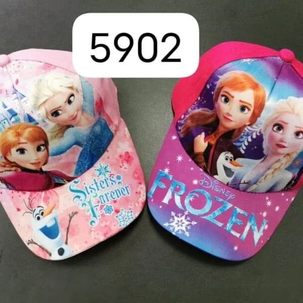 Czapka dla Dzieci z Daszkiem Kraina Lodu Frozen Różowa Mix