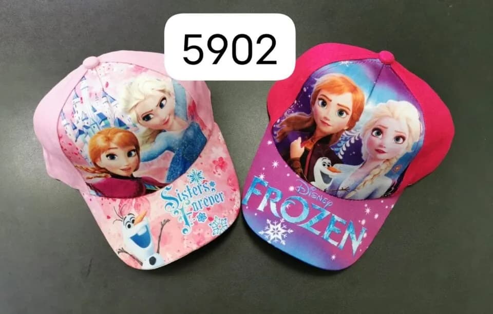 Czapka dla Dzieci z Daszkiem Kraina Lodu Frozen Różowa Mix