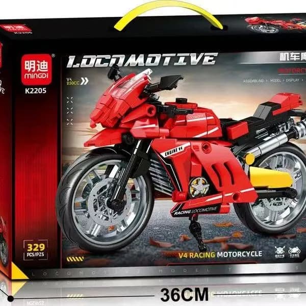 Klocki Motocycle Locomdrive 329PCS