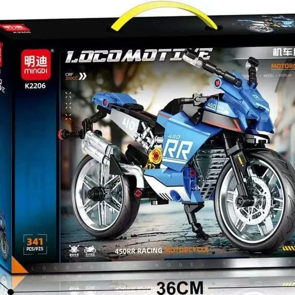 Klocki Motocycle Locomdrive 341PCS