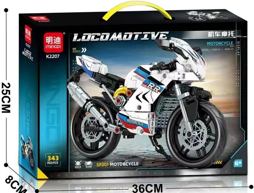 Klocki Motocycle Locomdrive 343PCS