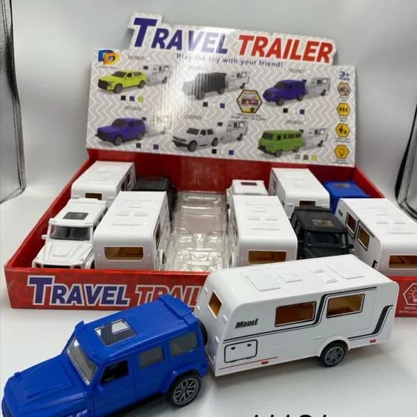 Zabawki Samochod Travel Trailer