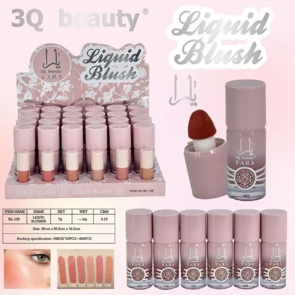 Róż do Policzków w Płynie