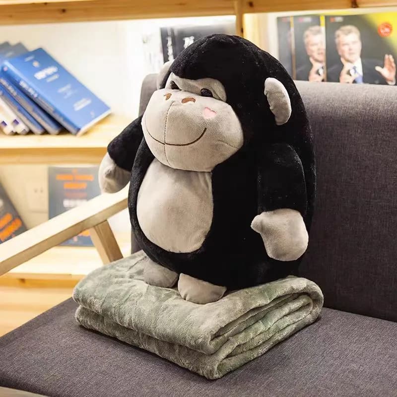 Maskotka goryl z kocykiem 27012026-27