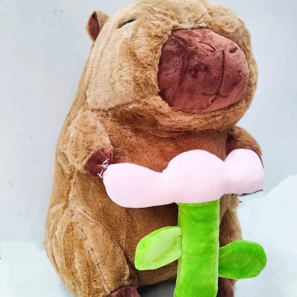 Maskotka z Kocyk Kapibara Brązowa