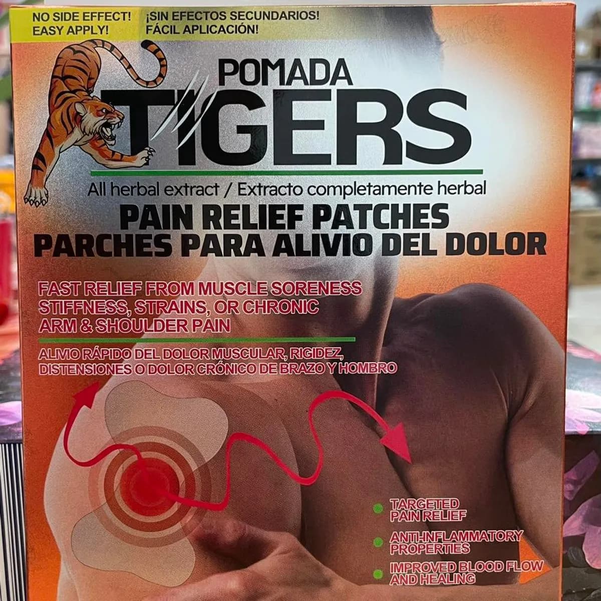 Plasty Przeciwbólowe Tigers Pomada 10 szt