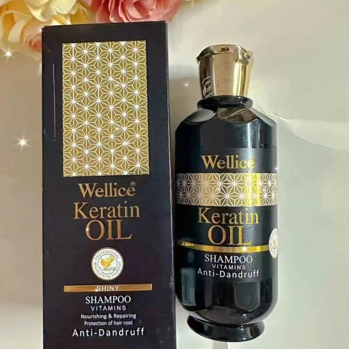 Szampon do Włosów Keratin Oil