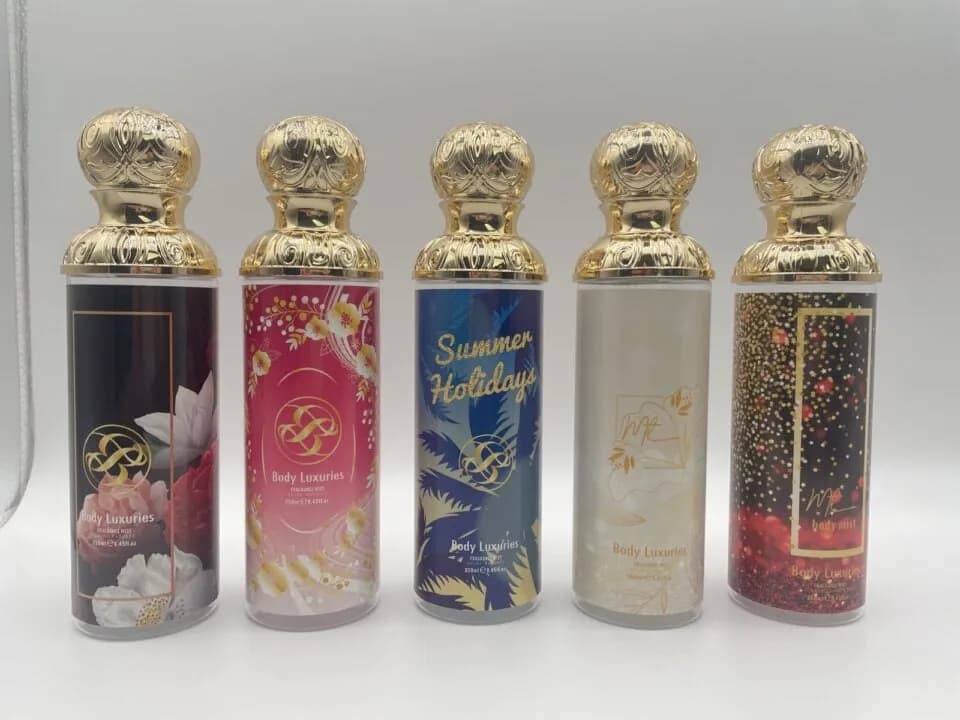 Mgiełka do Ciała 250ml Body Luxuries, Mix Zapachów, Złoty Korek