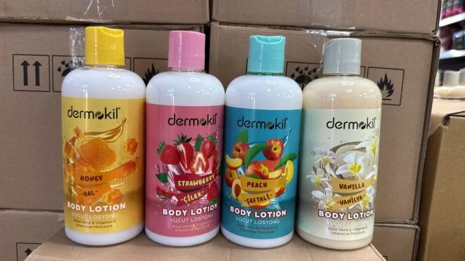 Dermokil Balsam do Ciała 500ml Mix Zapachów Aloe Vera i Wit. E