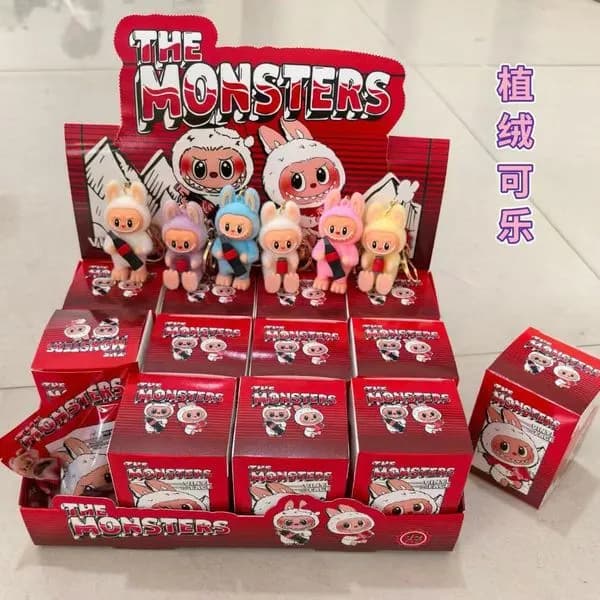 Labubu CocaCola Brelok The Monsters Vinyl Mix Kolorów 12szt