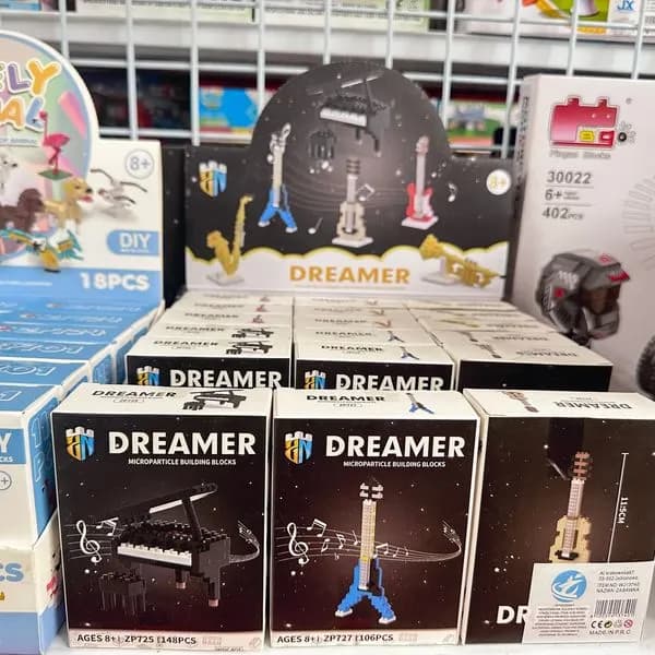 Klocki Animal DIY Mini Blocks Figurki Zwierząt - 18 szt