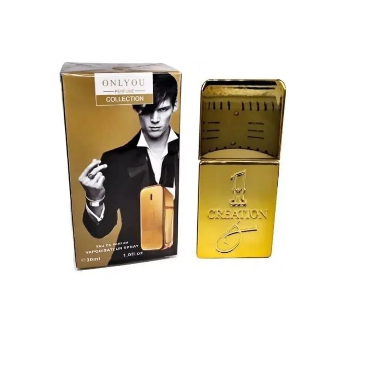 Perfumy męskie ONLYOU 1 Creation 30ml - złoty flakon
