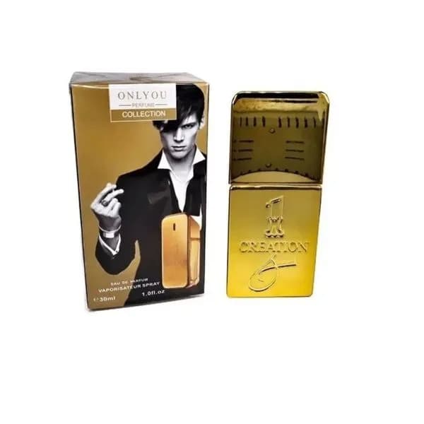 Perfumy męskie ONLYOU 1 Creation 30ml - złoty flakon
