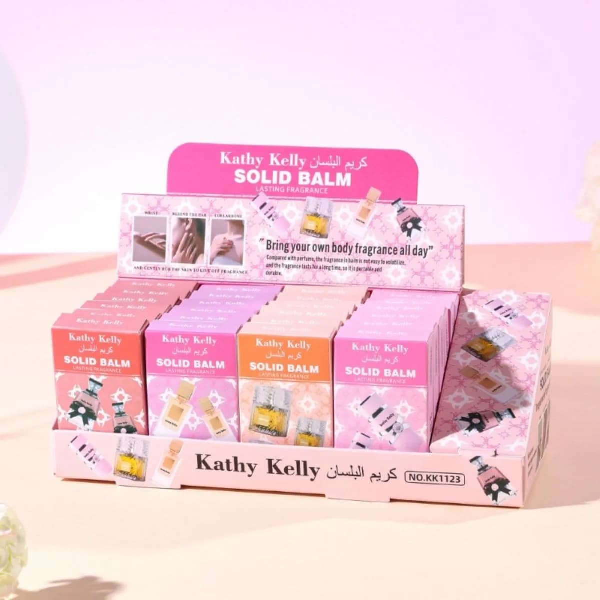Kathy Kelly Perfume Balsam w Kremie Solid Balm 24 szt.
