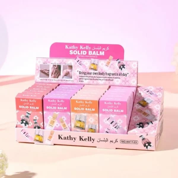 Kathy Kelly Perfume Balsam w Kremie Solid Balm 24 szt.