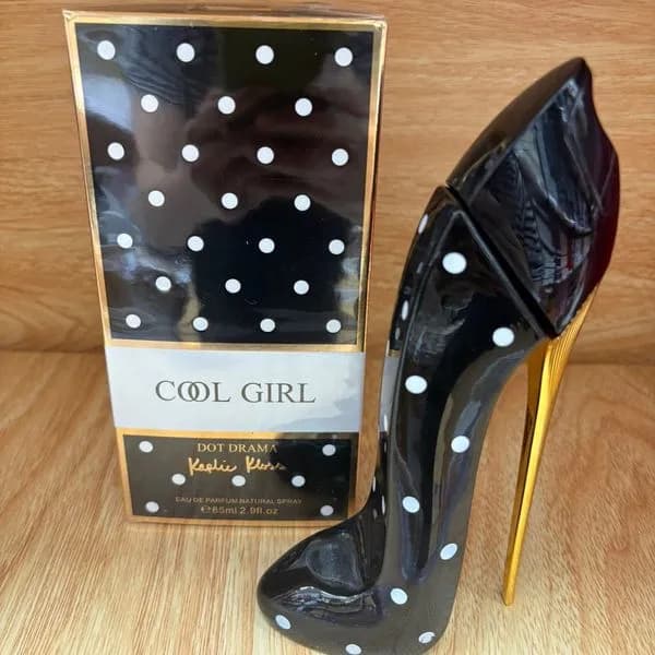 Perfumy damskie Cool Girl 85ml Dot Drama - czarny but w kropki