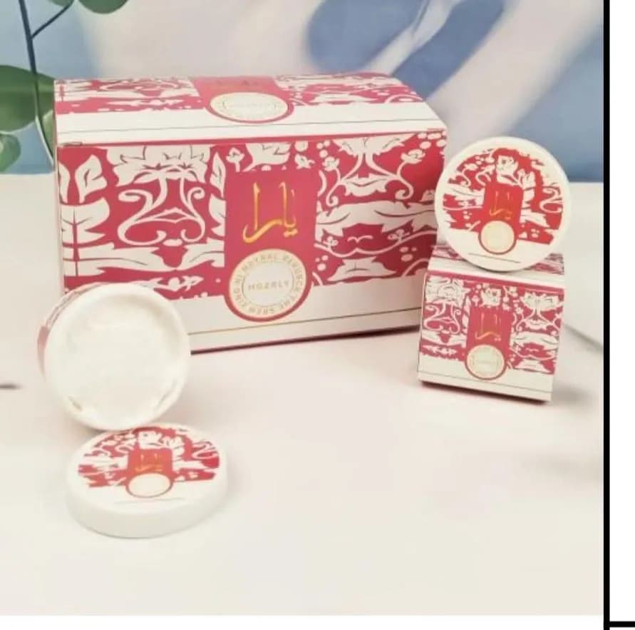 Arabski krem do twarzy HGZRLY, zestaw 12 sztuk, ozdobne opakowanie