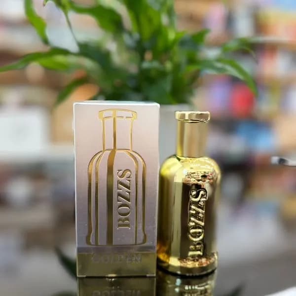 Perfumy BOOZZS Golden 100ml - Złoty Flakon