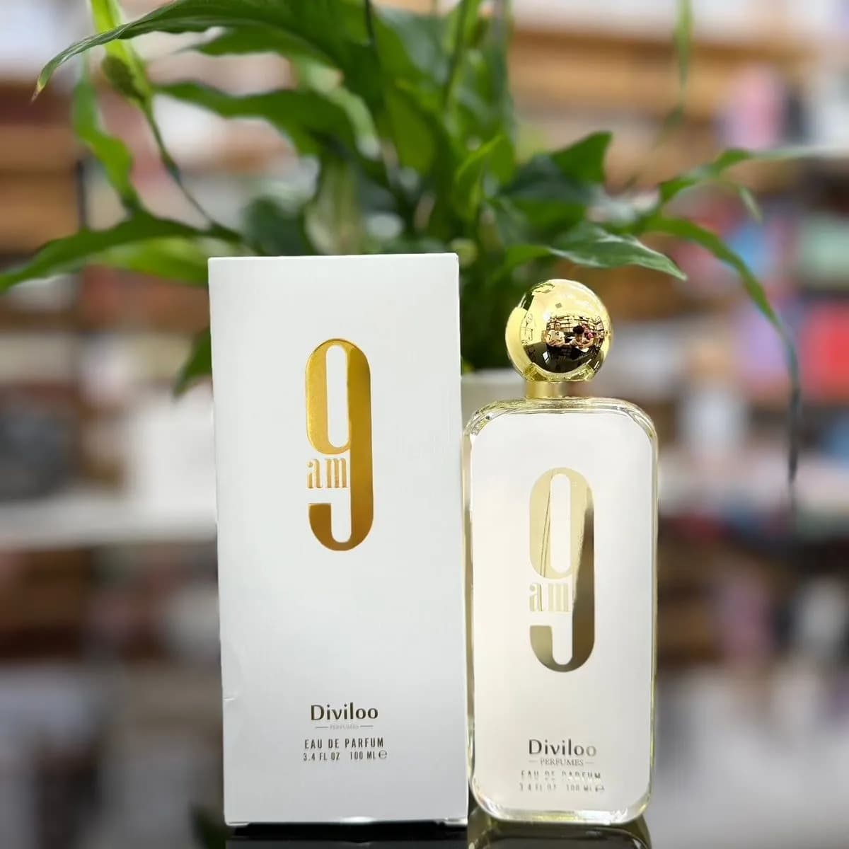 Perfumy Diviloo 9am 100ml Woda Perfumowana Złoty Korek