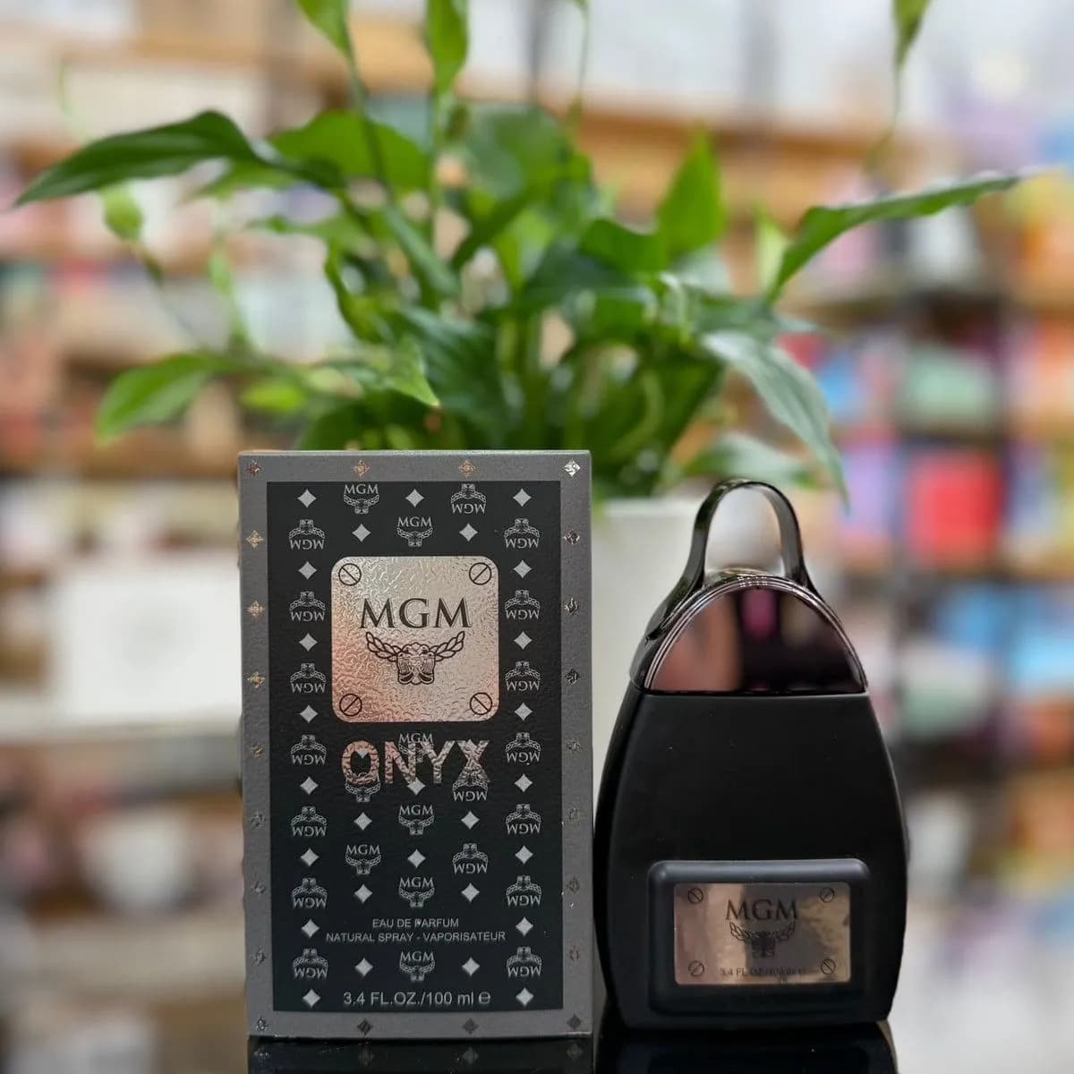 Perfumy MGM ONYX 100ml EDP - Czarny Flakon z Uchwytem