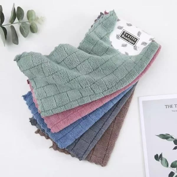 Ścierki mikrofibra 30/30cm Textile Boutique wafelkowe mix kolorów