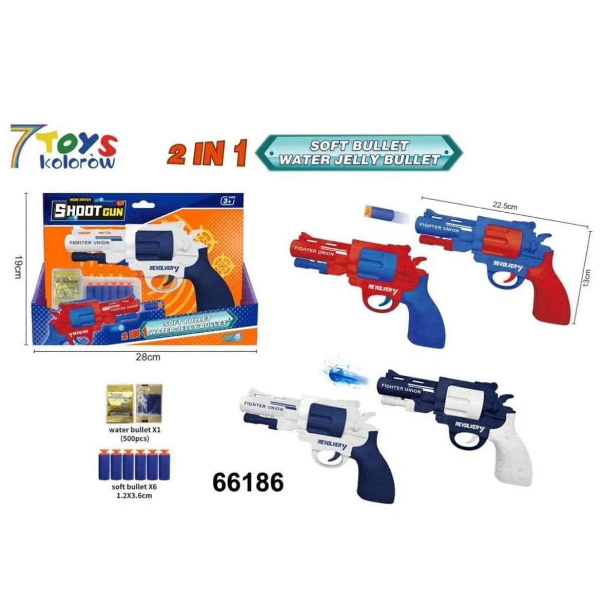 Pistolety Zabawkowy Shoot Gun