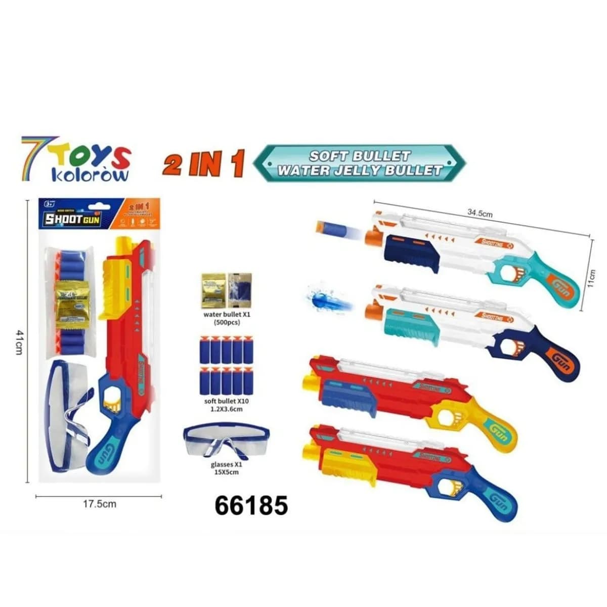 Pistolety Zabawkowy Shoot Gun