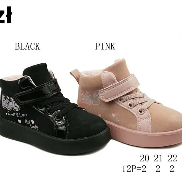 Buty sportowe dziecięce Apawwa TQ801 rozmiary 20-25 na rzepy