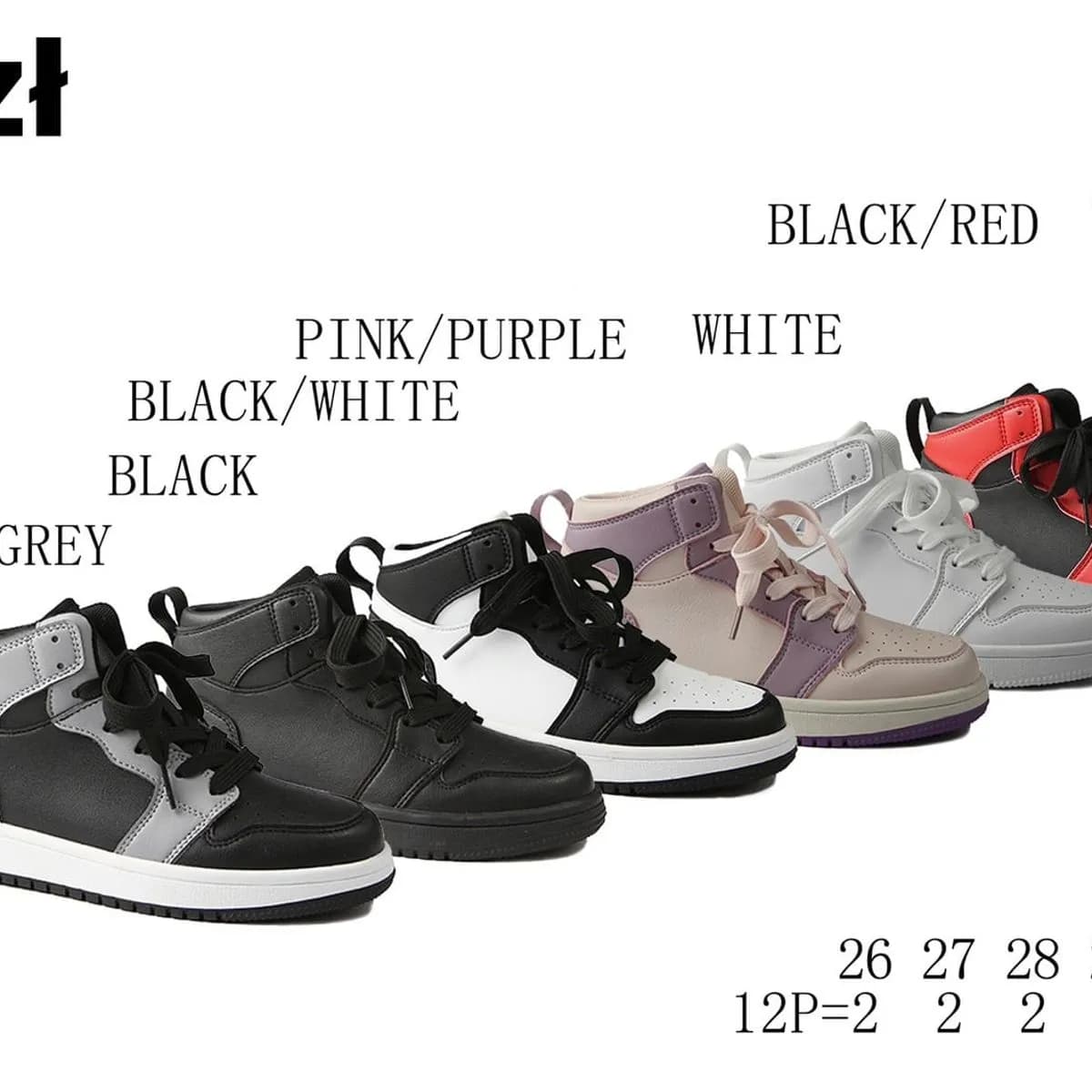 Buty Sportowe Dziecięce Apawwa TC828 Rozmiary 26-31 Mix Kolorów