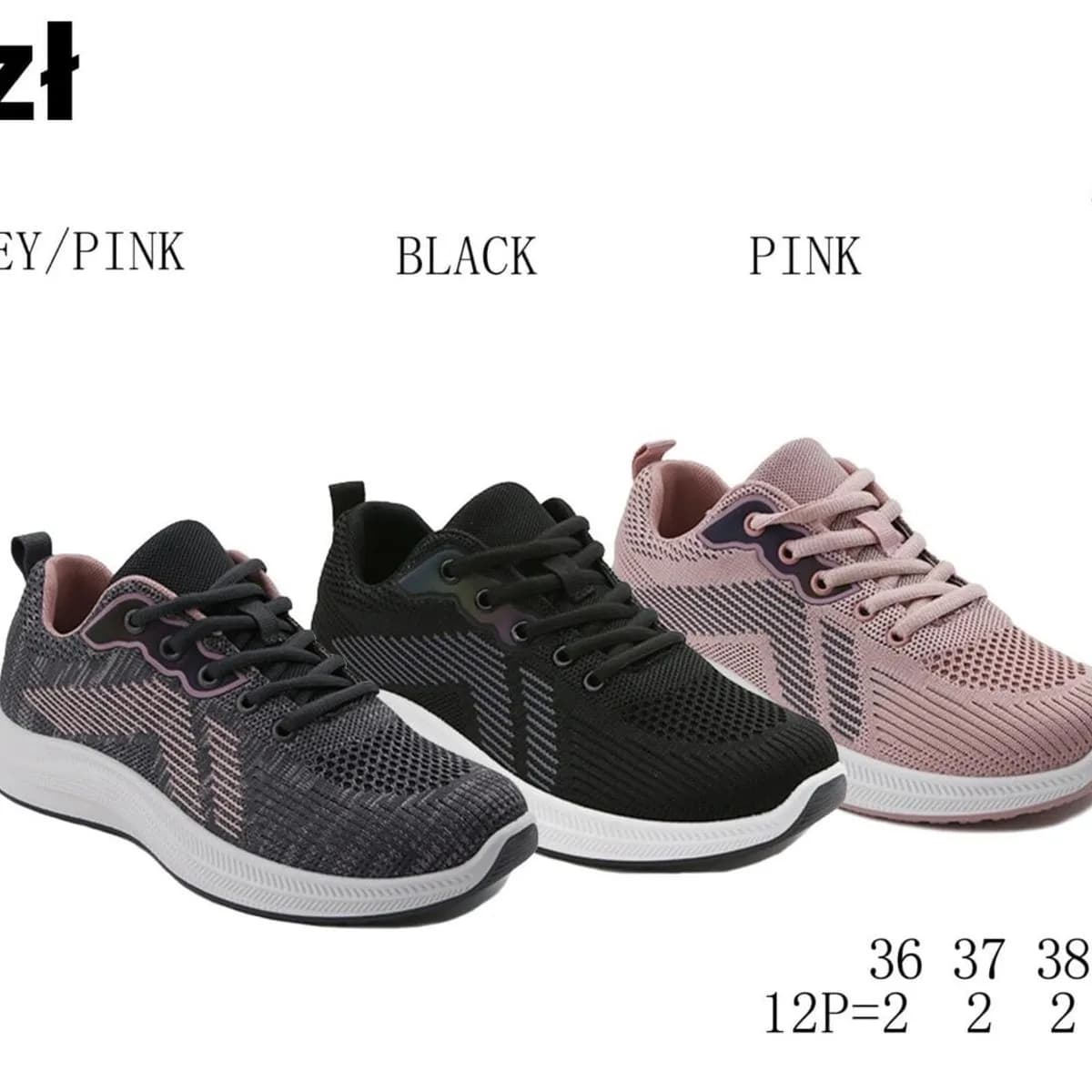 SPORTOWE DZIECIĘCE buty Apawwa Z319, rozmiary 36-41, 12 par