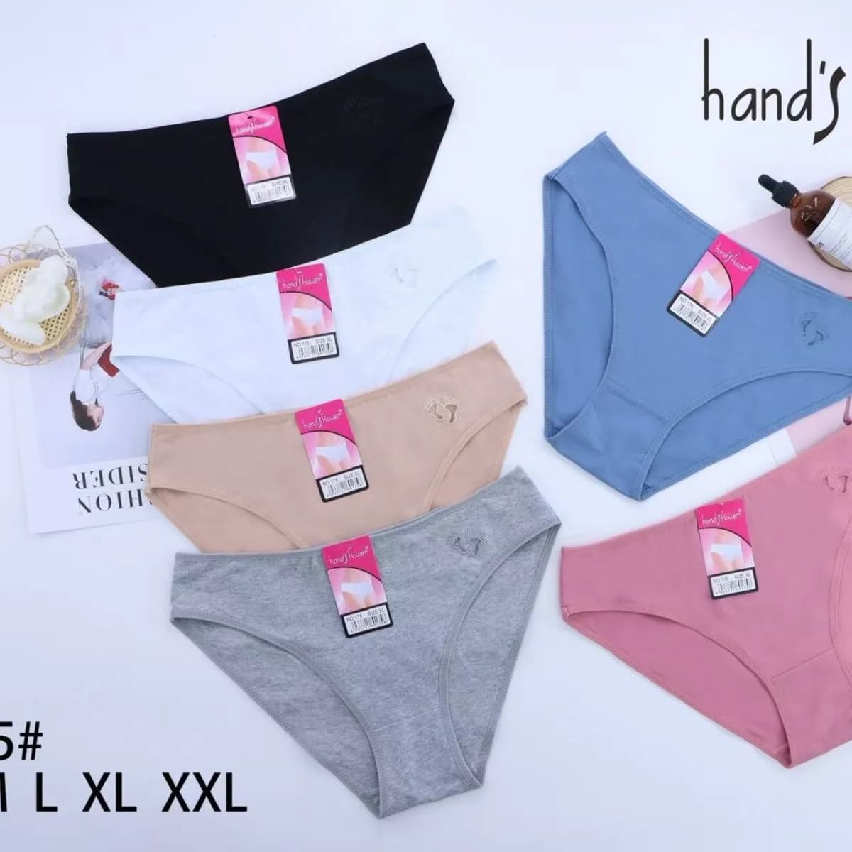 Majtki damskie Hand's Flower N175 M L XL XXL 6 kolorów