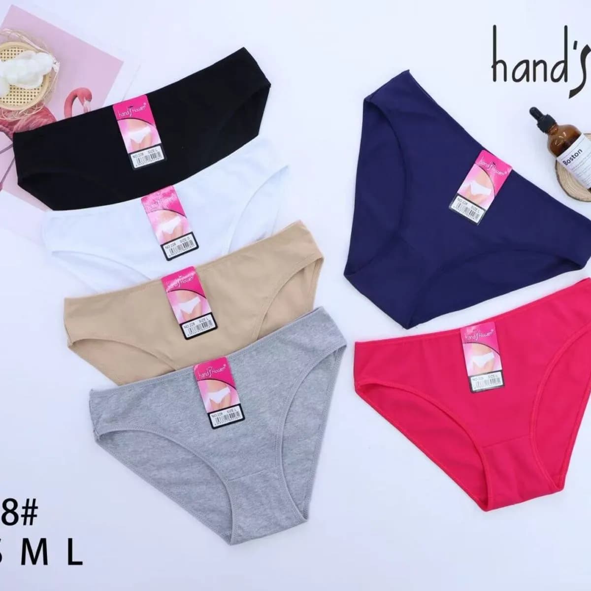 Majtki damskie Handy's Flower S M L Nr 228, 5 kolorów